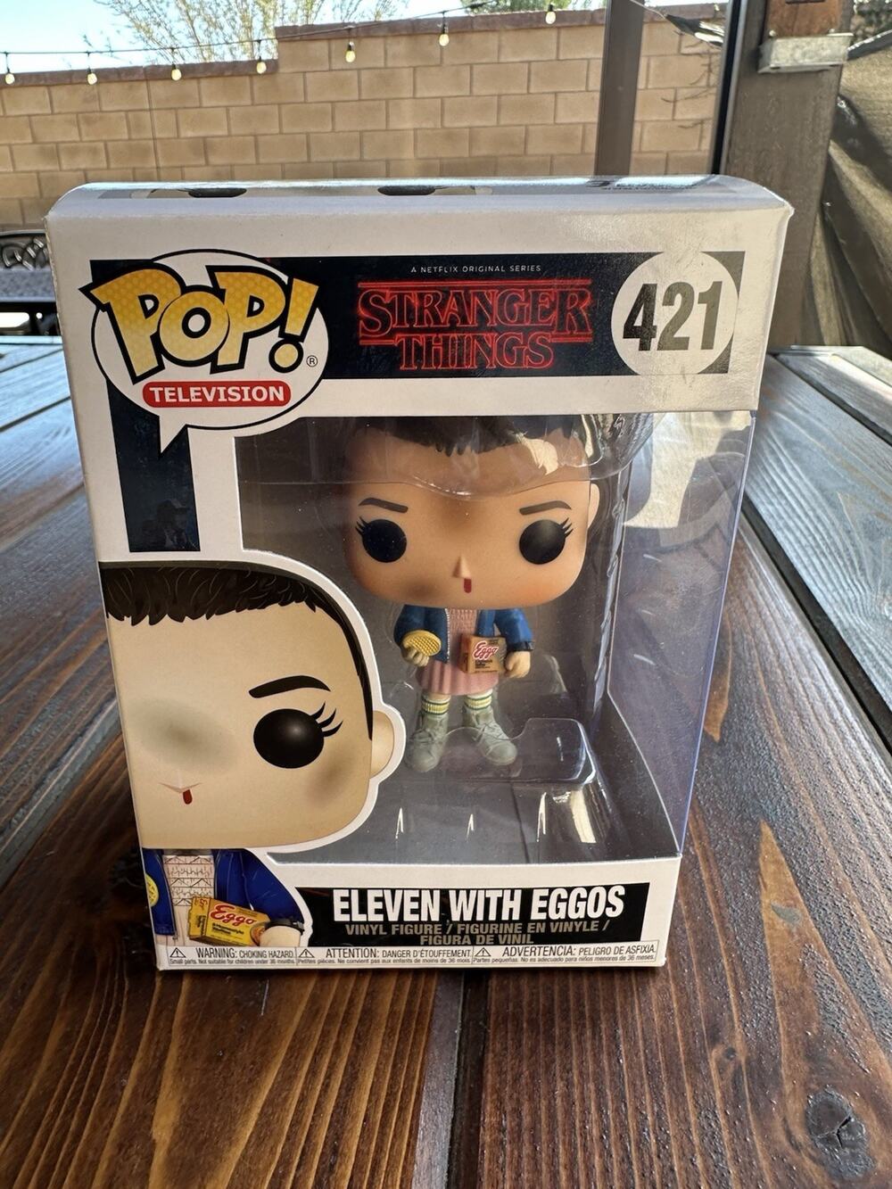 Funko Pop! Stranger Things - Eleven with Eggos #421 Vinyl Figure